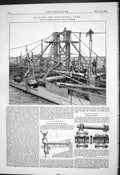Old 1880 Raising Steam Ship Tyne Pulsometer Pipe Coupling Welch Chain Victorian