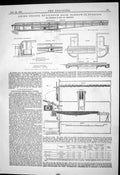 Antique Old Print 1880 Swing Bridge Bucceuch Dock Barrow-In-Furness Stileman