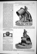 Old 1880 Steam Boiler Smith Campbell Hunter Dale Saw Guard Rock China Victorian