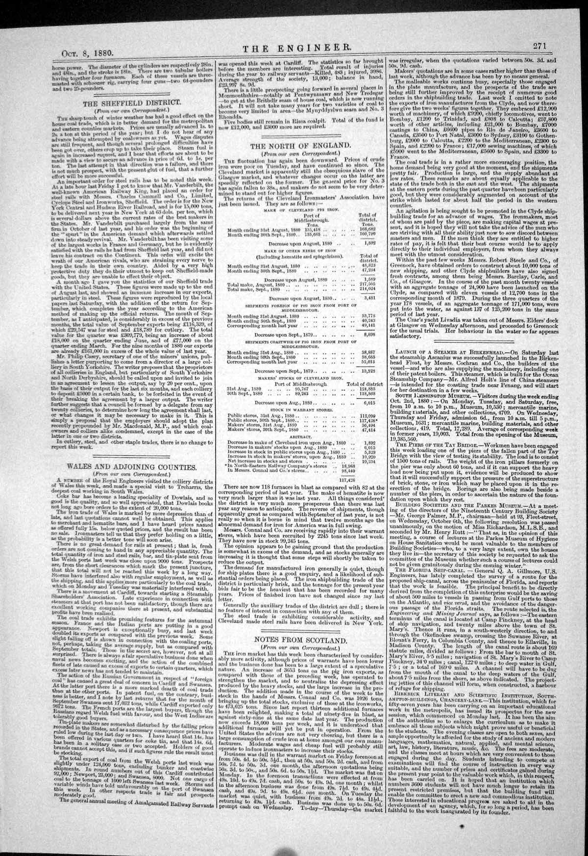 Antique Print 1880 Patents Edwards Wlbank Mclaren Mitchell Machinery Mather