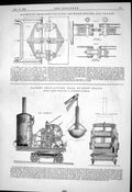 Old 1880 Haswell Engine Railway Crab Bucket Crane Wilson Soap Making Victorian