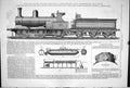 Antique Print 1881 Goods Engine Lancashire Yorkshire Railway Barton Wright 19th