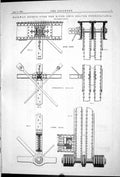 Antique Print 1881 Railway Bridge River Ohio Beaver Pennsylvania Lower Cord