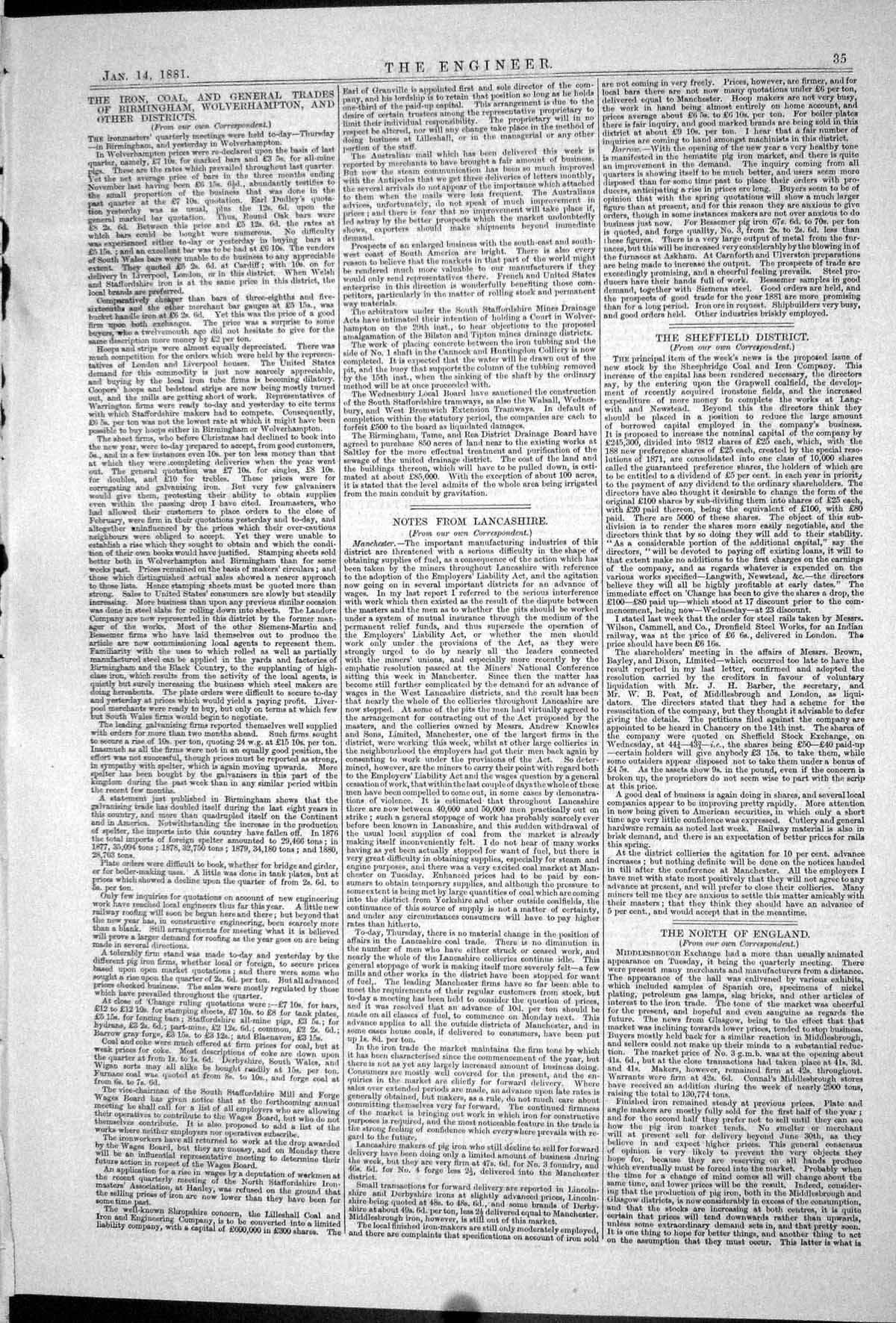 Old Print 1881 Apparatus Barrett Lake Hunt Churchill Sagar Haddan Newton 19th
