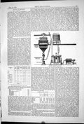 Antique Print 1881 Johnson Brewing Apparatus Chart Grain Maize Wheat Barley