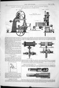 Old Band Sawing Machine Self-Acting Feed Charles Powis 1881 Timms Too Victorian