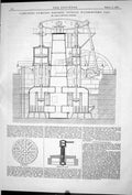 Antique Print 1881 Compound Pumping Engines Detroit Waterworks John Edwards