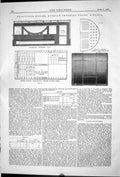 Antique Print 1881 Fractured Boiler Russian Imperial Yacht Livadia Furnace 19th