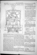 Old Engineering 1881 Goods Engine Lancashire Yorkshire Railway Diagra Victorian