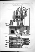 Old Engineering 1881 Double Band Saw Watts Bristol Machinery Instrume Victorian