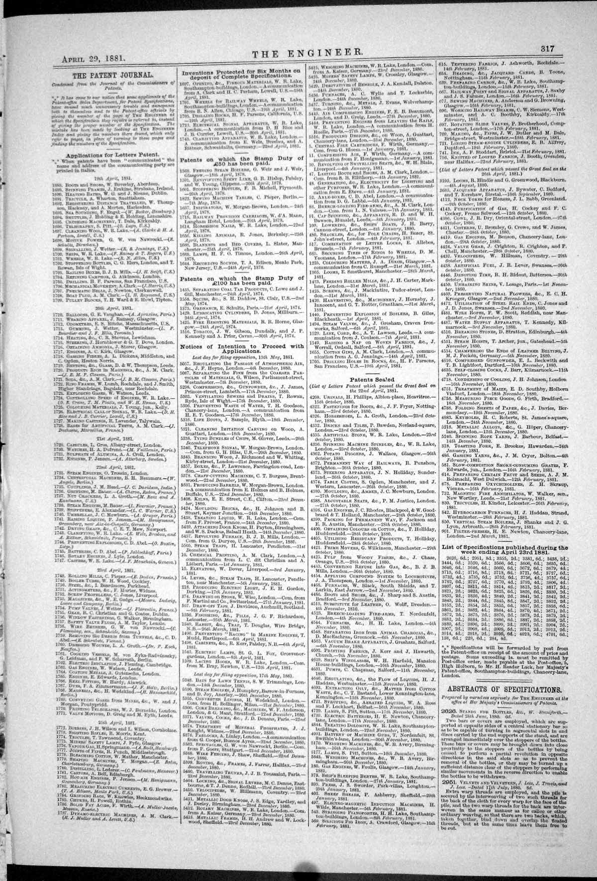 Old Print 1881 Sewing Machines Machinery Instruments Water Heating Haddan 19th