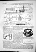 Antique Print 1881 Light Draught Passenger Steamer Tributaries Amazon Nuts 19th