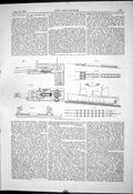 Antique Old Print 1881 Slipways Machinery Chart Progress British Association