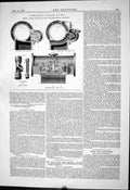 Antique Print 1881 Cornish Steam Pump Joseph Evans Machinery Wolverhampton 19th