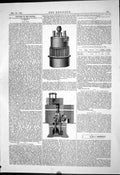 Old Engineering 1881 Machinery Efficiency Turbines Diagrams Compressi Victorian