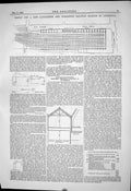 Old Print 1882 Design Lancashire Railway Station Liverpool Purlin Girder 19th