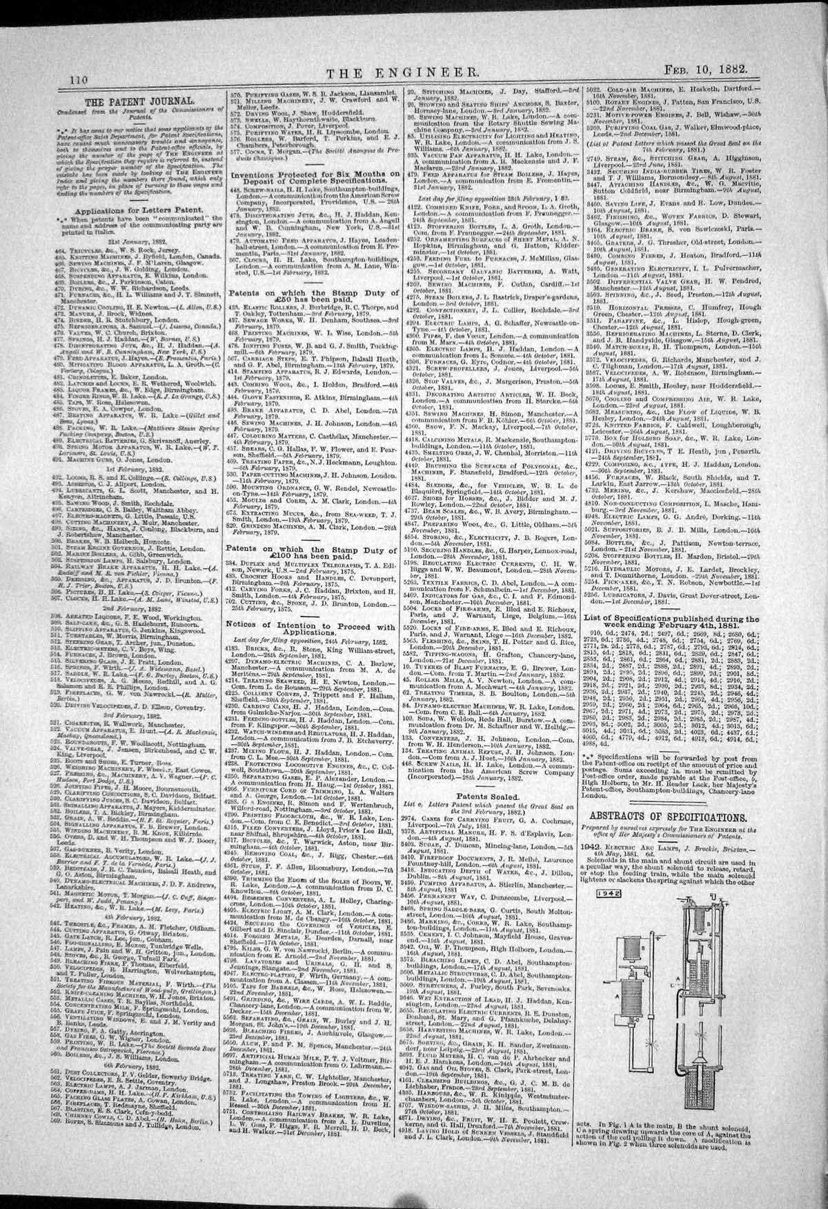 Old Print 1882 Feeding Wool Carding Machine Cliffe Valve Gear Electricity 19th