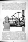 Antique Old Print 1882 Portable Engine Hornsby Sons Crystal Palace Machinery