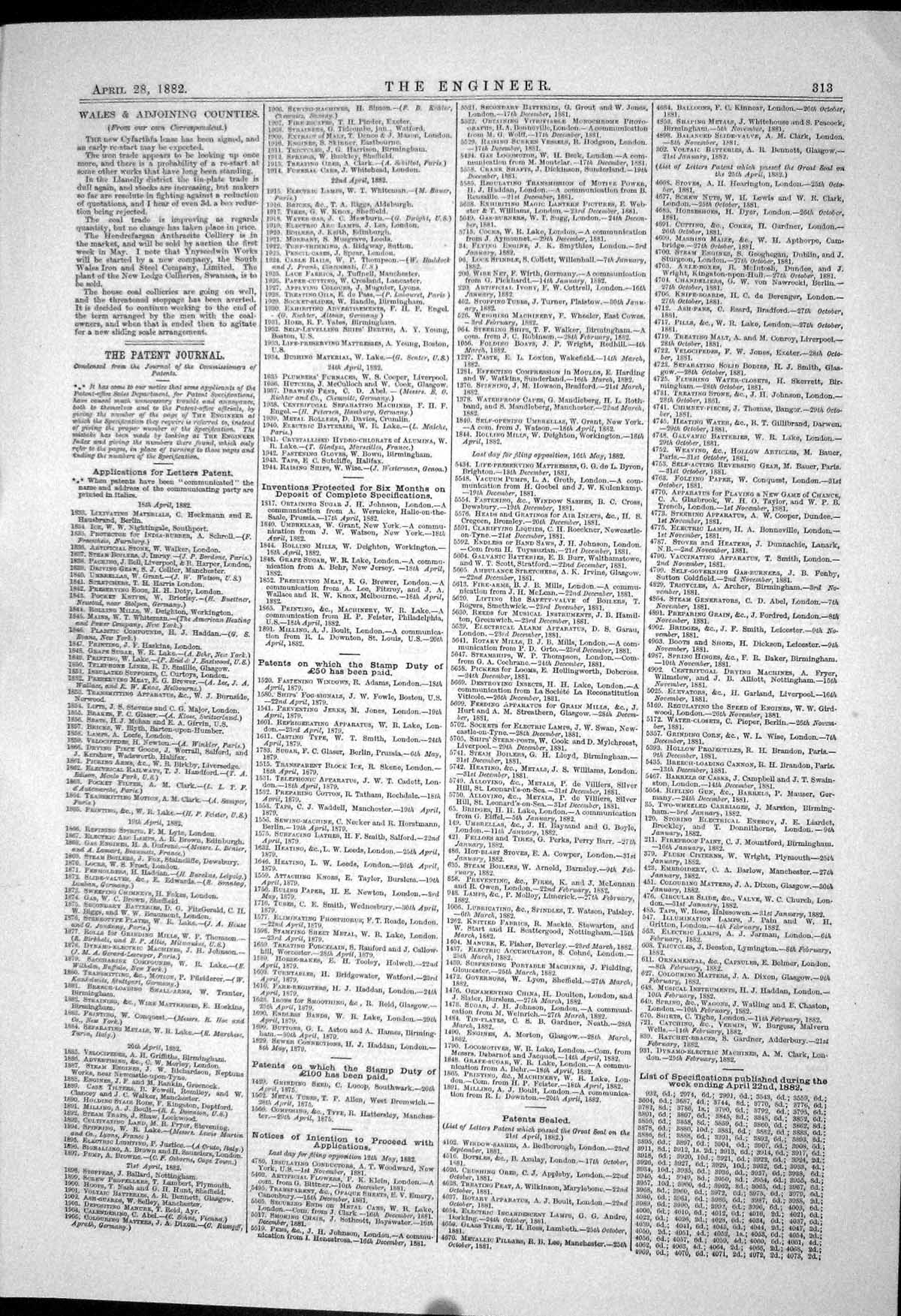 Antique Old Print 1882 Electricity Lighting Apparatus Dynamo Magnetic Engines