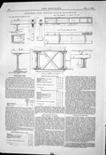 Old Engineering Girders Indian State Railways 1882 Plan Section Braci Victorian