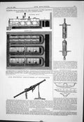 Old 1882 Flanged Flue Boilers Canada Railway Hawksley Santander Guns Victorian