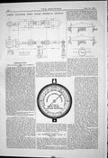 Old Print 1882 Screw Couplings Indian Railway Fisherman Aneroid Barometer 19th