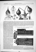 Antique Print 1882 Fromentin Boiler Feeder Pocock Railway Milk Drum Washer 19th
