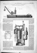 Old 1882 Engineering Bucket Dredger Rose Downs Thompson Geoghegan Sie Victorian