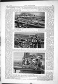 Antique Print 1882 Ancient Counterparts Inventions Arms Guns Storing Recoil