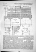 Antique Print Rorunning Shed Western Railway New South Wales Australia 1883