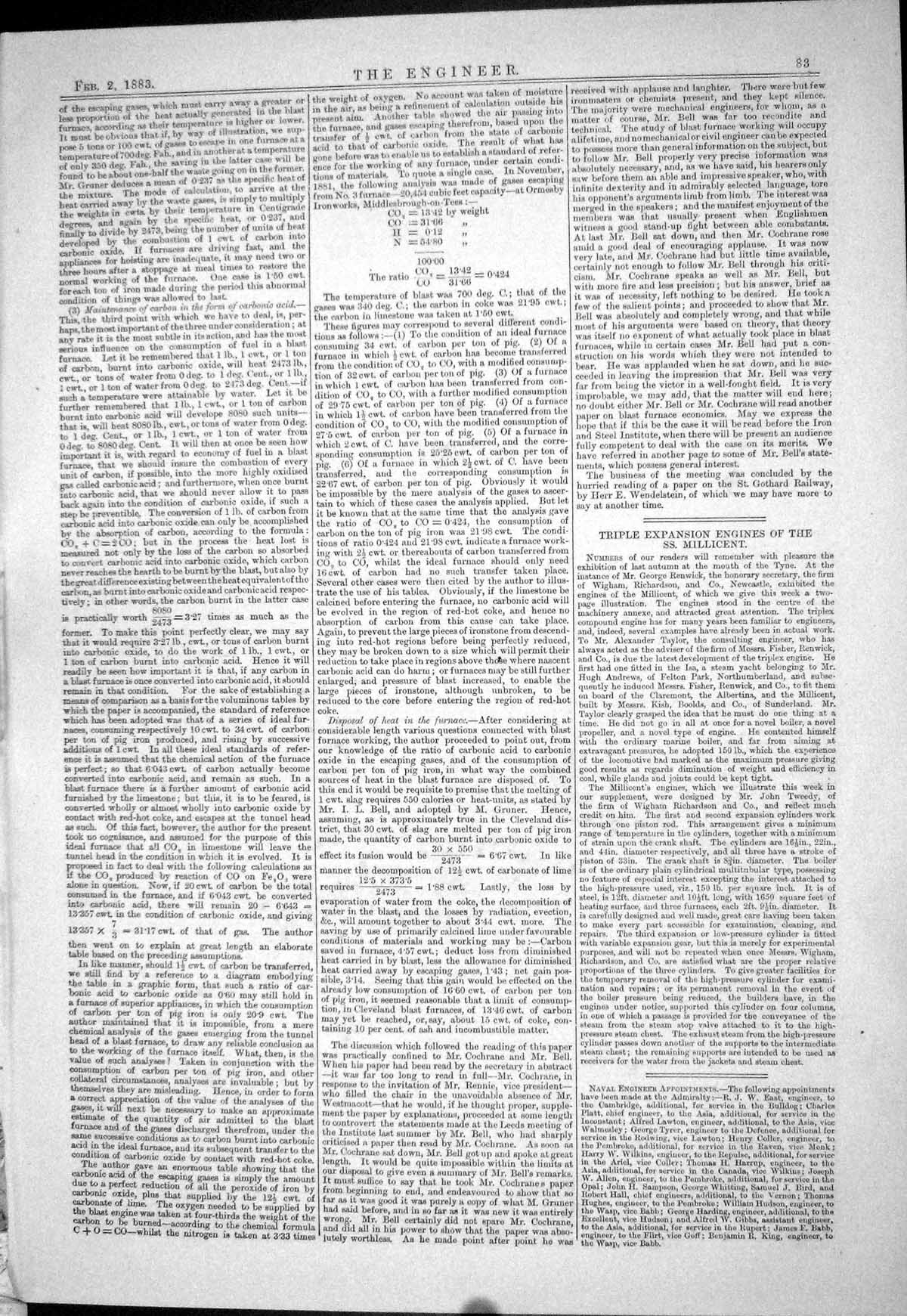 Old Print Tipping Balanced Slide Valves Hodgkinson Mechanical Stoker 1883 19th
