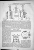 Old 1883 Wilkinson Tramway Locomotive Train Fog-Signalling Apparatus Victorian