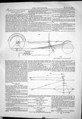Old 1883 Radial Valve Gears Robert Hudson Graham Diagram Crank Motion Victorian