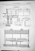 Antique Old Print 1883 Purifier House Bury Gasworks Cartwright Contracts Open