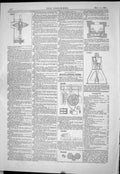 Old Print 1883 Horizontal Blowing Engine Government Japan Lang Hiogo Plan 19th