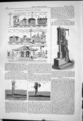 Old 1883 Aesthetic Rolling Stock Woodhead Steam Hammer Brownhills Sew Victorian