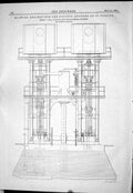 Old *6032 1883 Blowing Engines Societe Anonyme Nazaire Galloway Machi