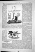 Old Print 1883 Machines Constructing Continuous Concrete Pipes Ging Sand 19th