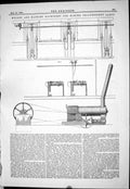 Old 1883 Wright Mackie Machinery Making Incandescent Lamps Electricit Victorian