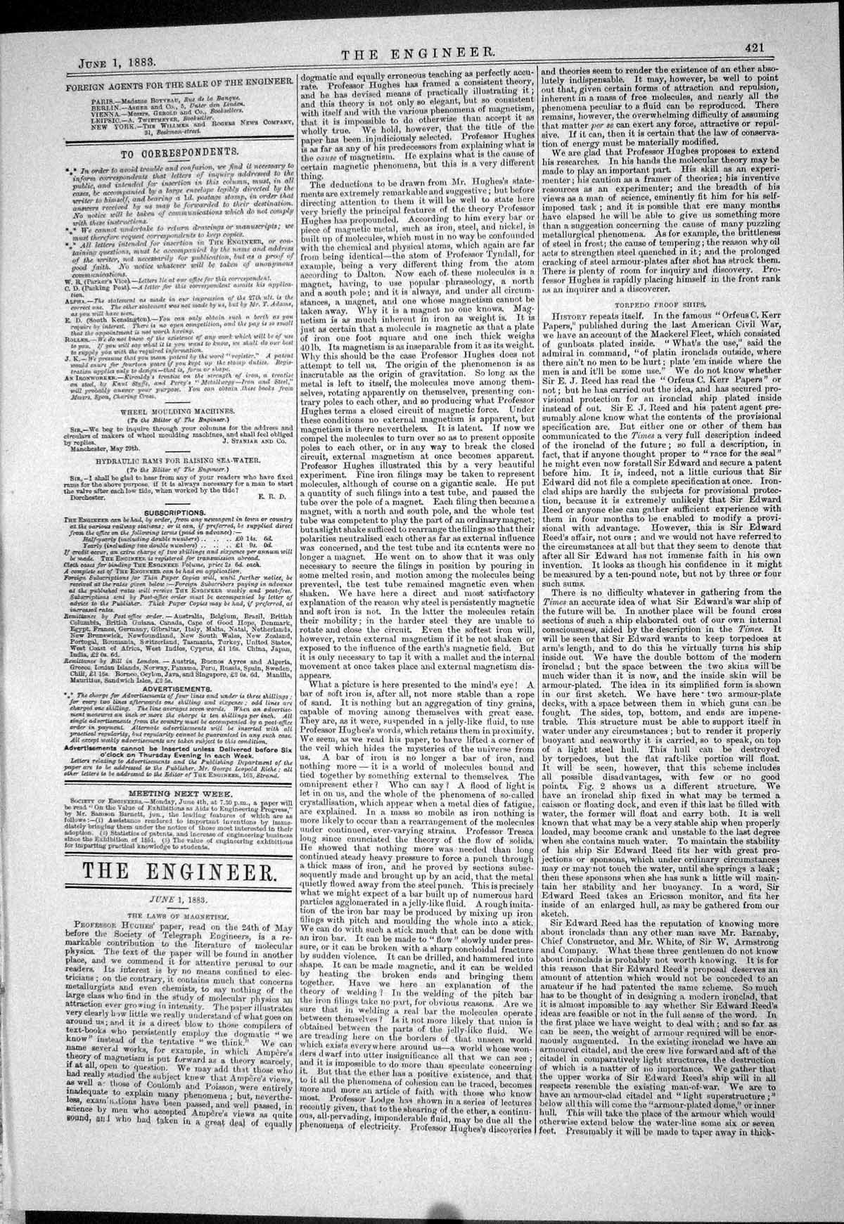 Old Print Site Plan Details 1883 Electric Lighting Installation Crompton 19th