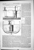Old 1883 Fishing Smack Trawling Machinery Ruston Proctor Engine Room Victorian