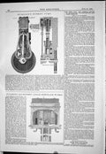 Old 1883 Mumford Donkey Pump Flushing Machinery Goole Sewerage Works Victorian