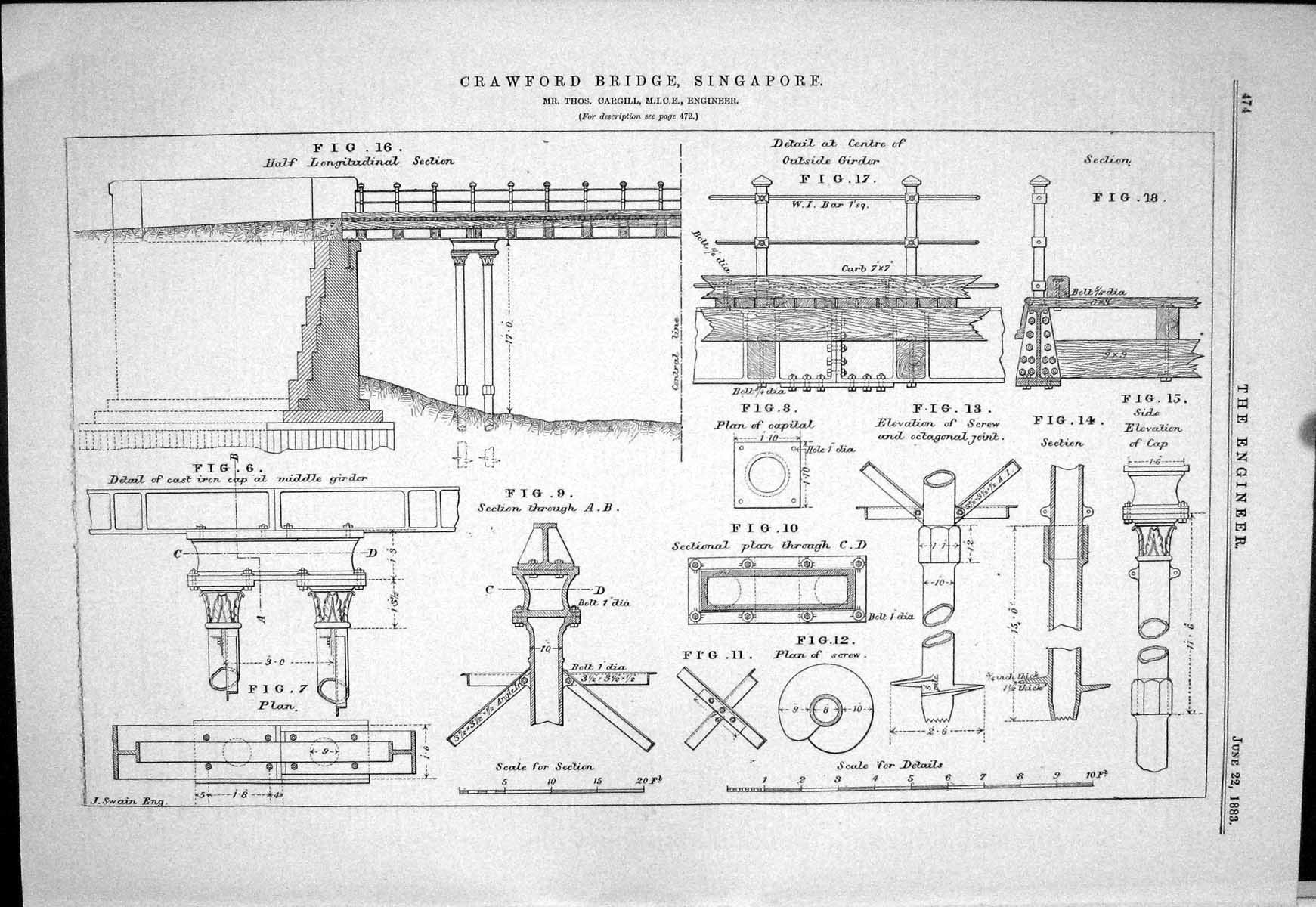 Old Grain Drill Alexander American Patents Electrical Meter Edison 18 Victorian