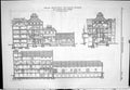 Antique Old Print 1883 Swan Brewery Walham Green Bradford Plan Chimney Shaft