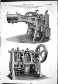 Antique Old Print 1883 Giffard CAir Machines Engine Boiler London Machinery