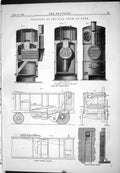 Antique Print R.A.S. Show York 1883 Sharp Palmer Boiler Foden Nalder Dening