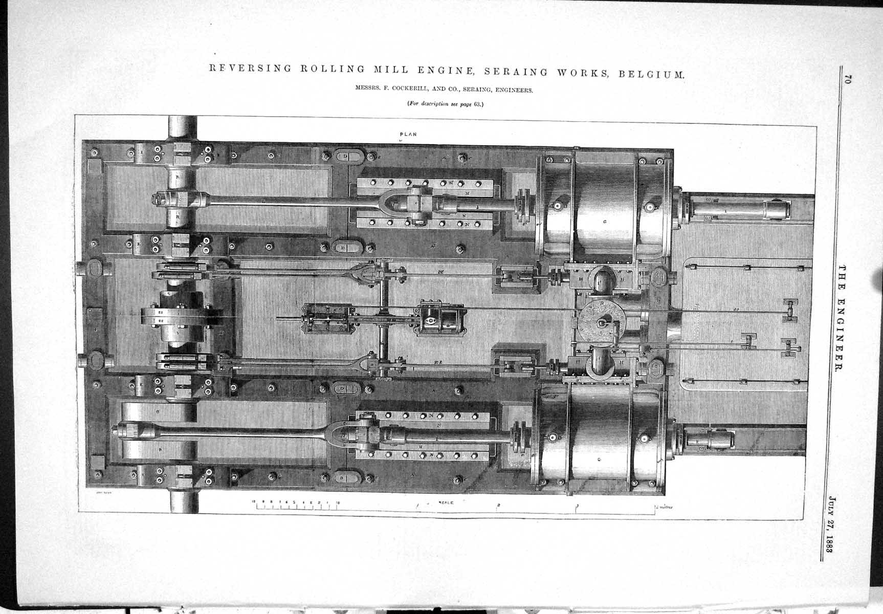 Old Rolling Mill Engine Seraing Belgium Cockerill Tuner Machinery 188 Victorian