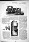 Old Holliday Stem Hand Steering Gear Loudon Winch Engineering 1883 Tr Victorian
