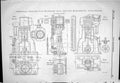 Antique Old Print 1883 Vertical Engine Working Man Engine Mariemont Colliery