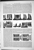 Old Engineering 1883 Designs Specifications Inspection Ironwork Machi Victorian